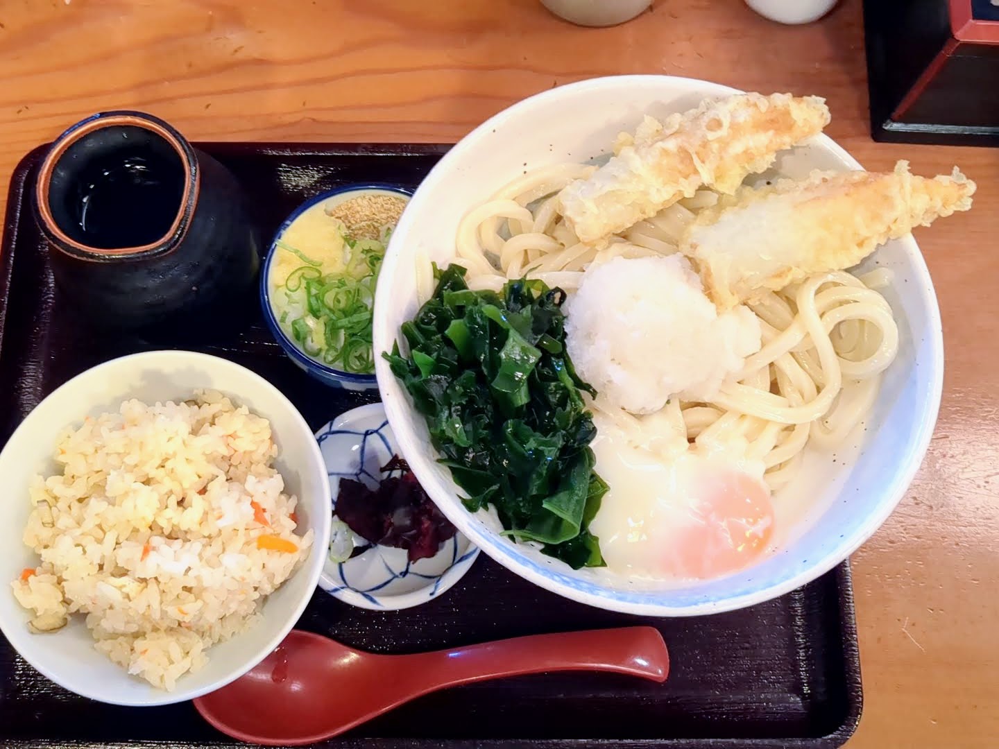 さぬきうどんのたぬき